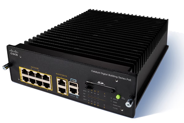 Cisco Catalyst Digital Building Serisi 8 Port PoE+ Destekli